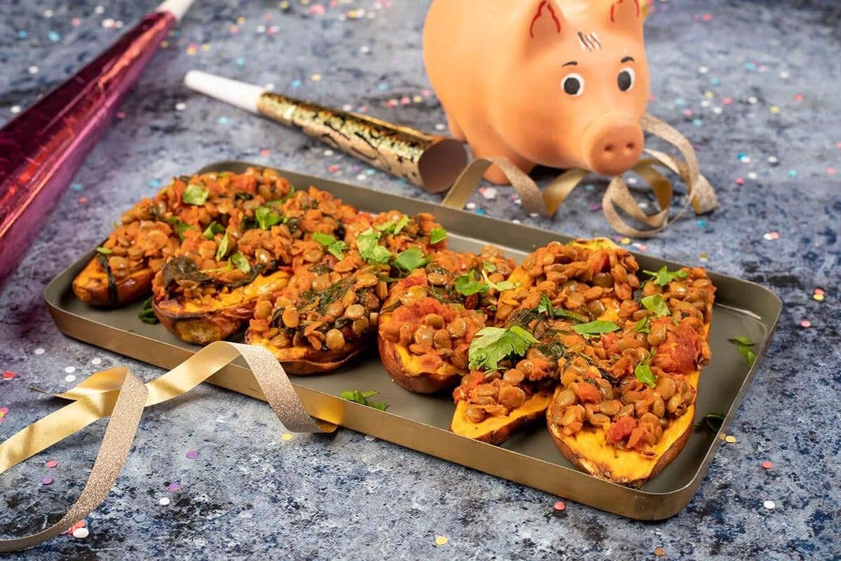 Ínycsiklandó lencseragu édesburgonyába töltve: a konyha új sztárja!