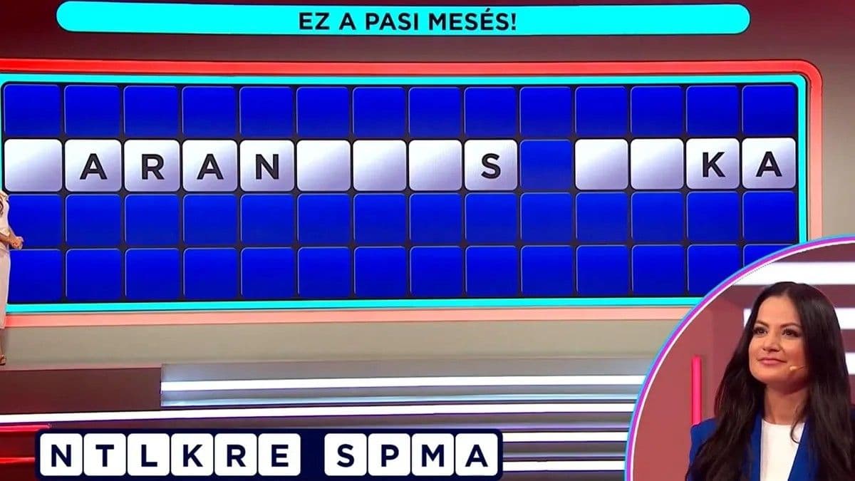 Négymilliót bukott el a Szerencsekerékben, pedig szinte minden betű megvolt - videó 