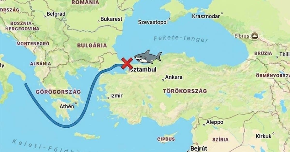 Miért kerülik a cápák a Fekete-tengert? A titokzatos okok nyomában
