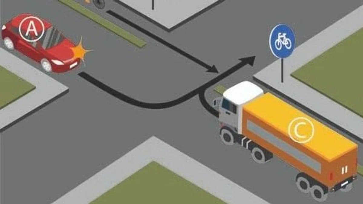 Kinek van elsőbbsége? Trükkös KRESZ-teszt, amin a legtöbb sofőr elbukik 