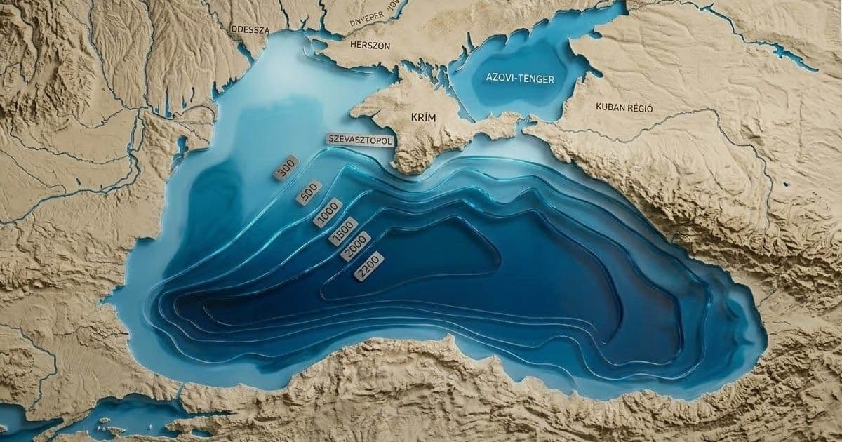 Mérgező mélységek: Mi rejtőzik a Fekete-tenger titokzatos zónájában?