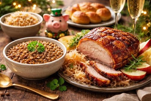 Miért hoz gazdagságot a lencse és szerencsét a malacsült?